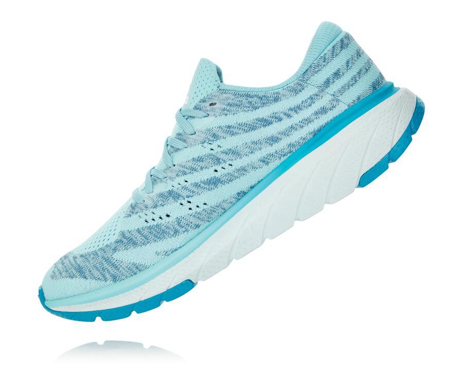 Hoka One One Cavu 3 Promenadskor Dam - Blå - QRBEF-6450